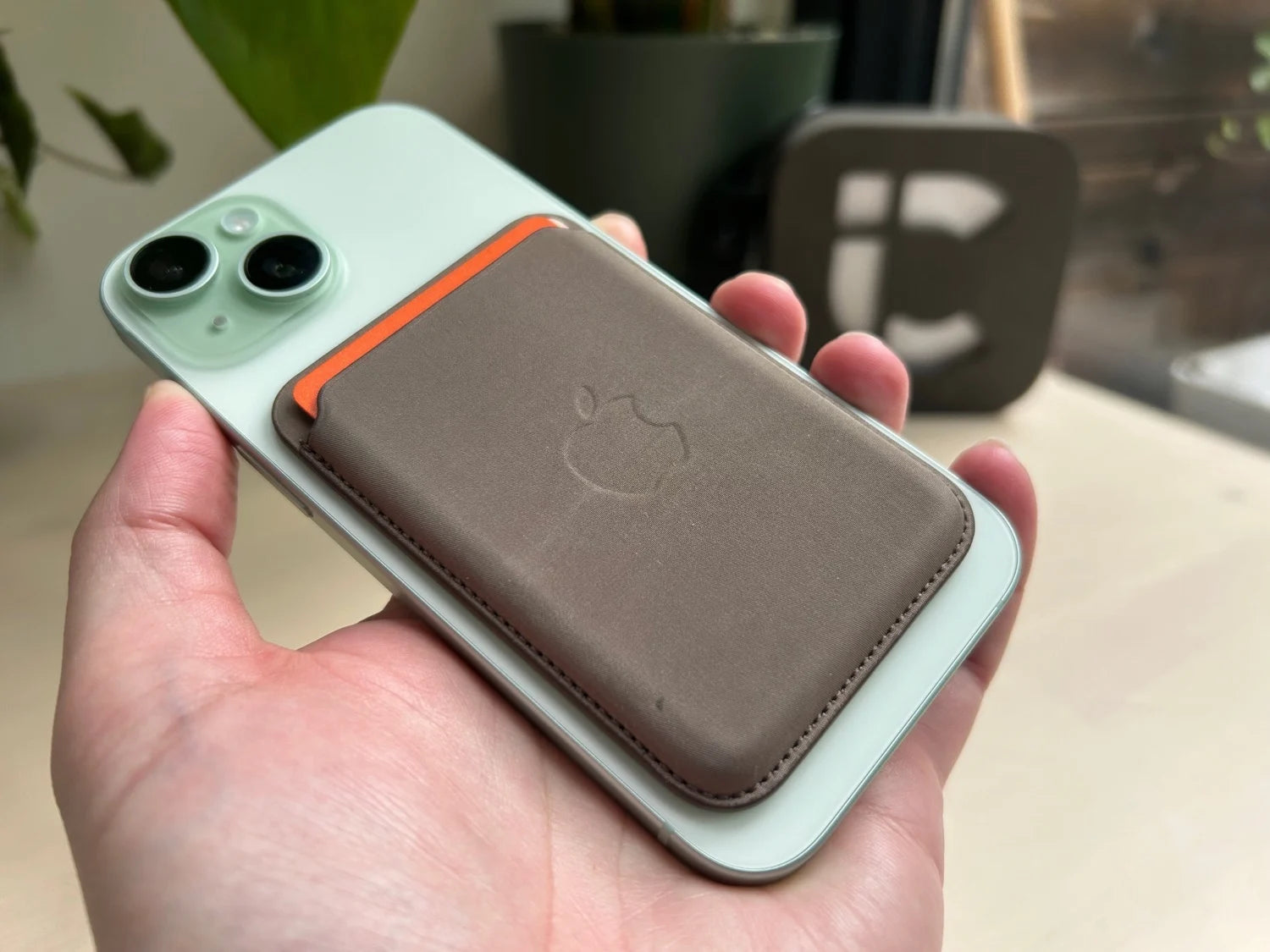 Kaarthouder met MagSafe voor iPhone